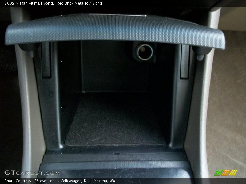 Red Brick Metallic / Blond 2009 Nissan Altima Hybrid