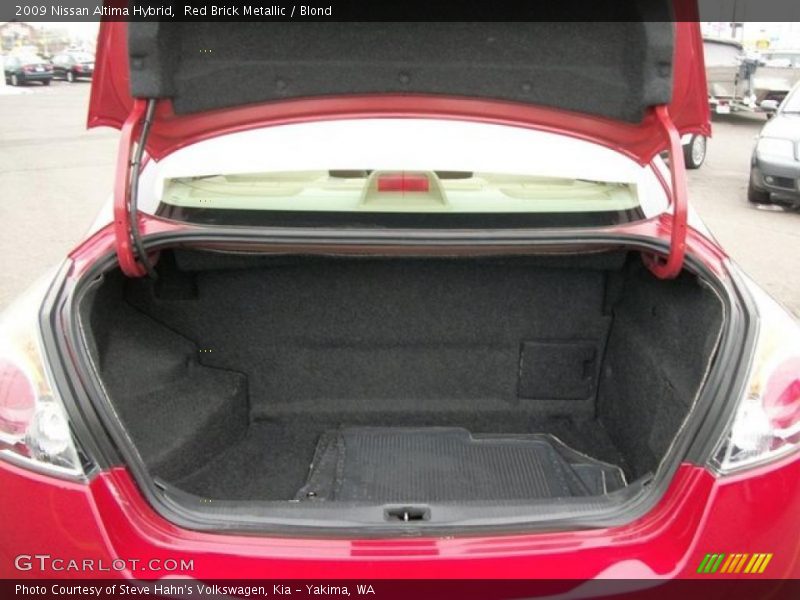 Red Brick Metallic / Blond 2009 Nissan Altima Hybrid