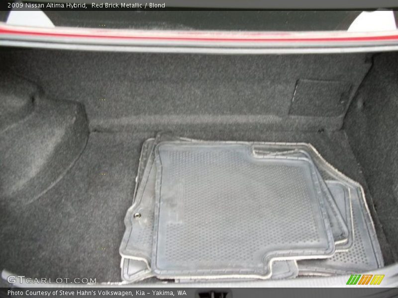 Red Brick Metallic / Blond 2009 Nissan Altima Hybrid