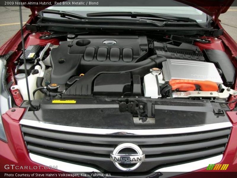  2009 Altima Hybrid Engine - 2.5 Liter GDI DOHC 16-Valve CVTCS 4 Cylinder Gasoline/Electric Hybrid