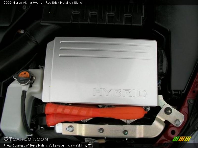  2009 Altima Hybrid Engine - 2.5 Liter GDI DOHC 16-Valve CVTCS 4 Cylinder Gasoline/Electric Hybrid