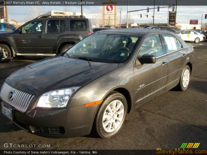 Alloy Metallic / Medium Light Stone 2007 Mercury Milan V6