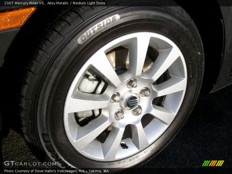 Alloy Metallic / Medium Light Stone 2007 Mercury Milan V6