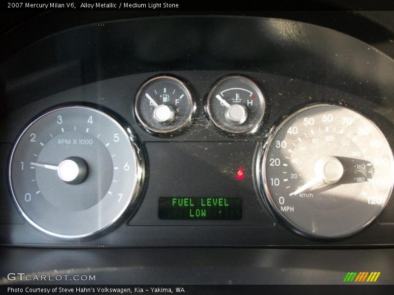 Alloy Metallic / Medium Light Stone 2007 Mercury Milan V6