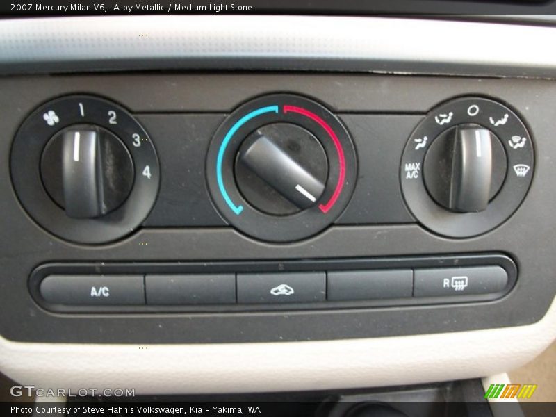 Alloy Metallic / Medium Light Stone 2007 Mercury Milan V6