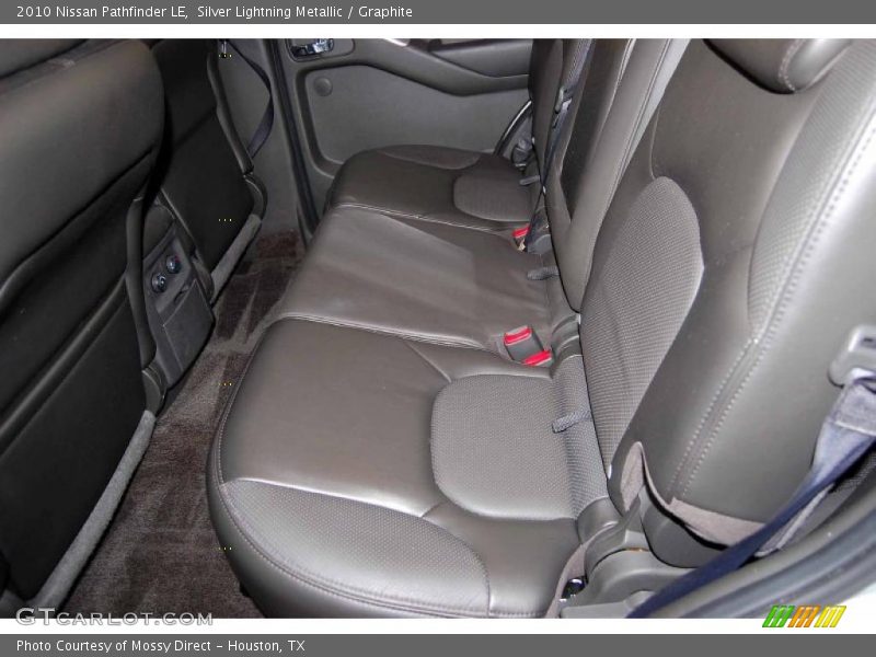 Silver Lightning Metallic / Graphite 2010 Nissan Pathfinder LE