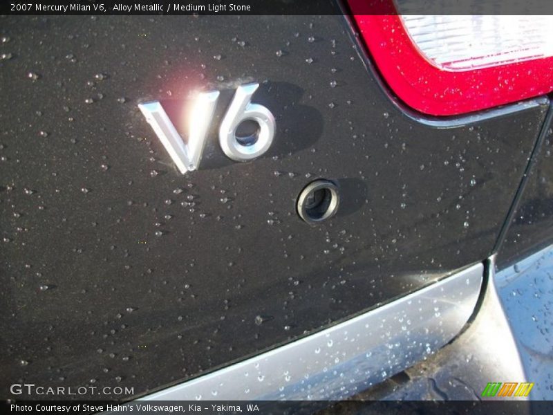 Alloy Metallic / Medium Light Stone 2007 Mercury Milan V6