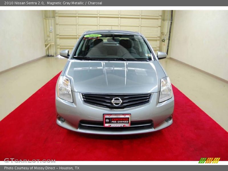 Magnetic Gray Metallic / Charcoal 2010 Nissan Sentra 2.0