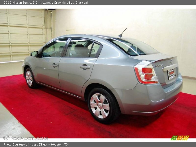 Magnetic Gray Metallic / Charcoal 2010 Nissan Sentra 2.0