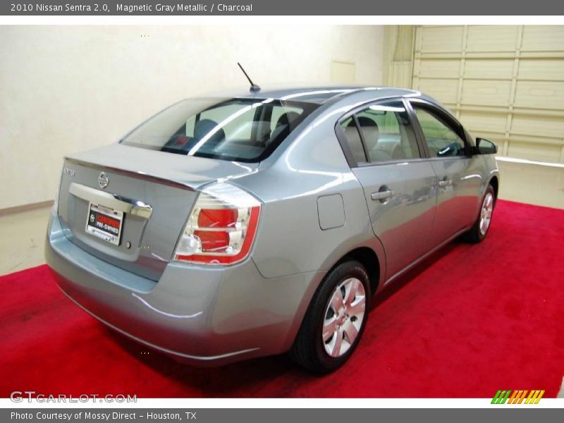Magnetic Gray Metallic / Charcoal 2010 Nissan Sentra 2.0
