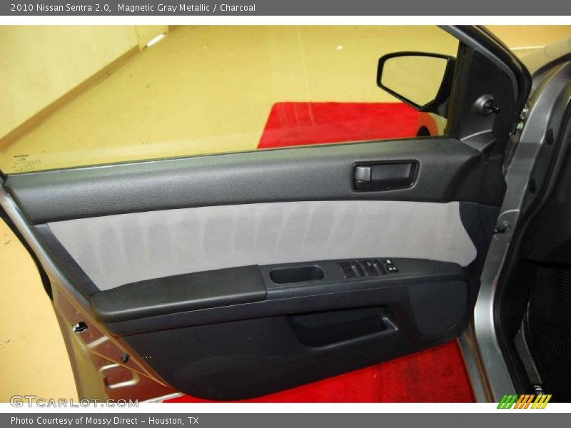 Magnetic Gray Metallic / Charcoal 2010 Nissan Sentra 2.0