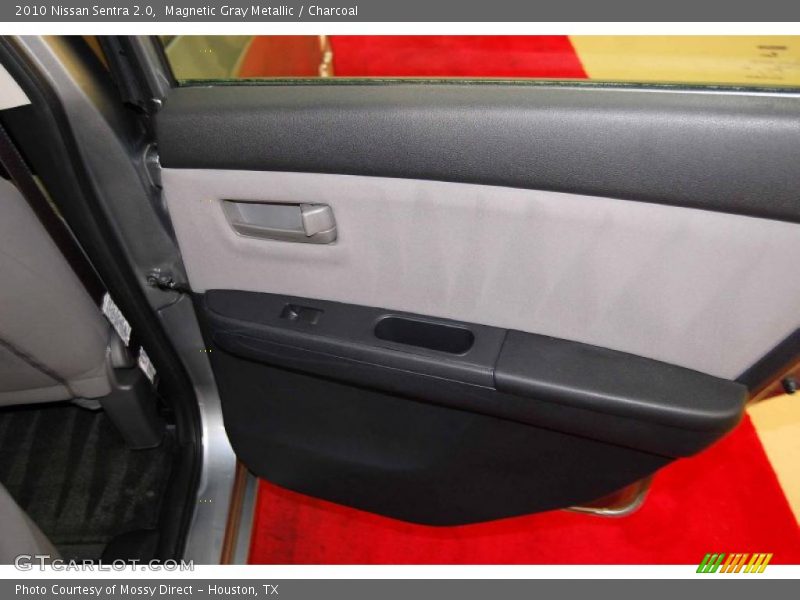 Magnetic Gray Metallic / Charcoal 2010 Nissan Sentra 2.0