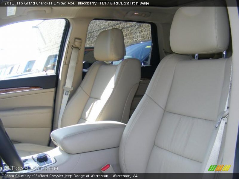 Blackberry Pearl / Black/Light Frost Beige 2011 Jeep Grand Cherokee Limited 4x4