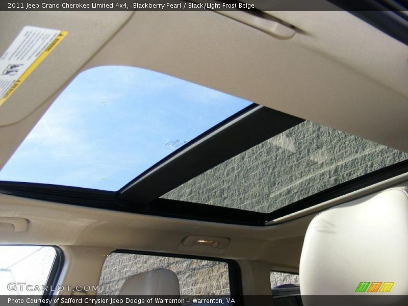Blackberry Pearl / Black/Light Frost Beige 2011 Jeep Grand Cherokee Limited 4x4