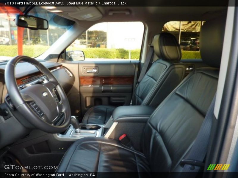  2010 Flex SEL EcoBoost AWD Charcoal Black Interior
