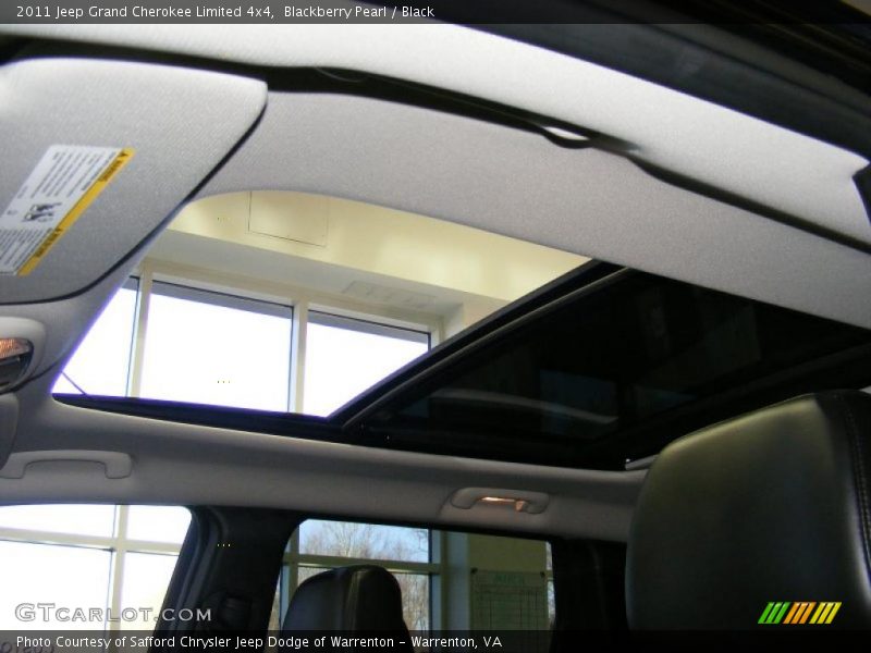 Blackberry Pearl / Black 2011 Jeep Grand Cherokee Limited 4x4