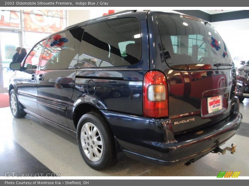 Indigo Blue / Gray 2003 Oldsmobile Silhouette Premiere