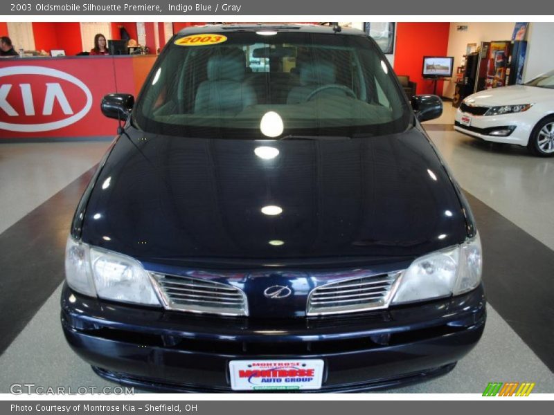 Indigo Blue / Gray 2003 Oldsmobile Silhouette Premiere