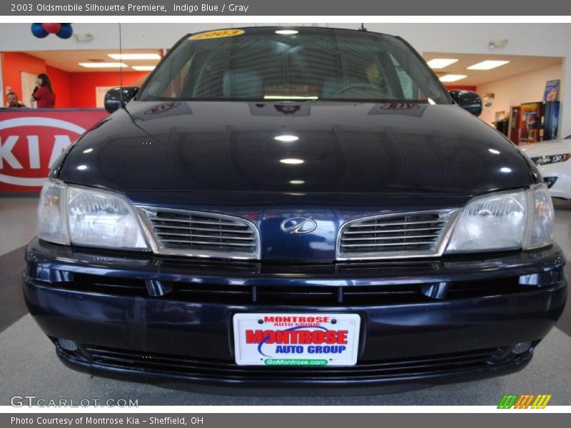 Indigo Blue / Gray 2003 Oldsmobile Silhouette Premiere