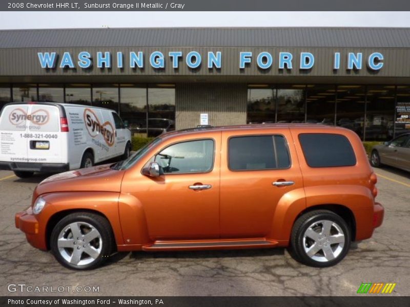 Sunburst Orange II Metallic / Gray 2008 Chevrolet HHR LT