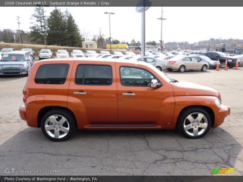 Sunburst Orange II Metallic / Gray 2008 Chevrolet HHR LT