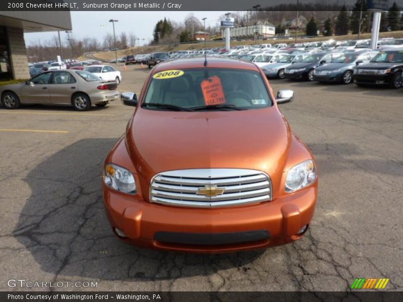 Sunburst Orange II Metallic / Gray 2008 Chevrolet HHR LT