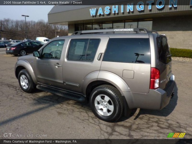 Granite Metallic / Desert 2006 Nissan Pathfinder S 4x4