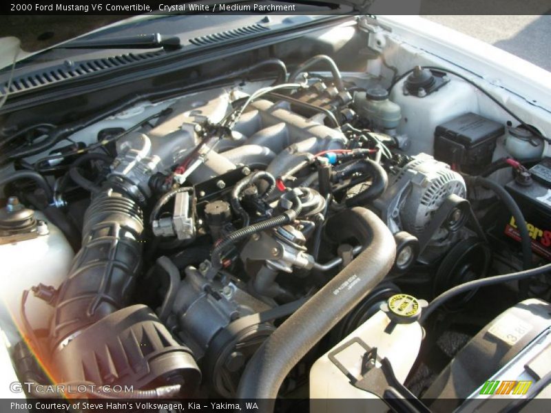  2000 Mustang V6 Convertible Engine - 3.8 Liter OHV 12-Valve V6