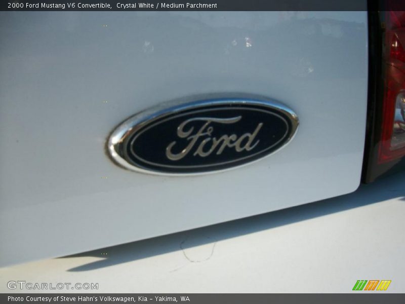  2000 Mustang V6 Convertible Logo