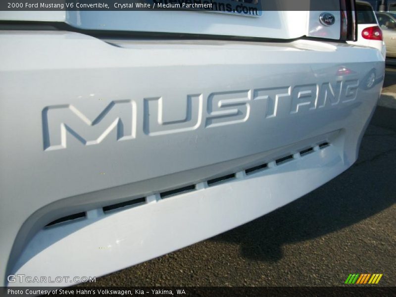  2000 Mustang V6 Convertible Logo