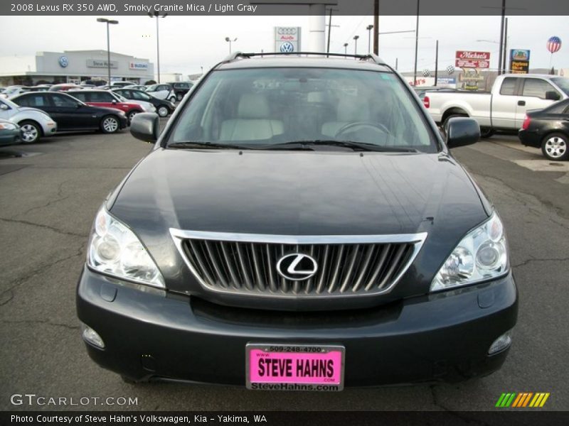 Smoky Granite Mica / Light Gray 2008 Lexus RX 350 AWD