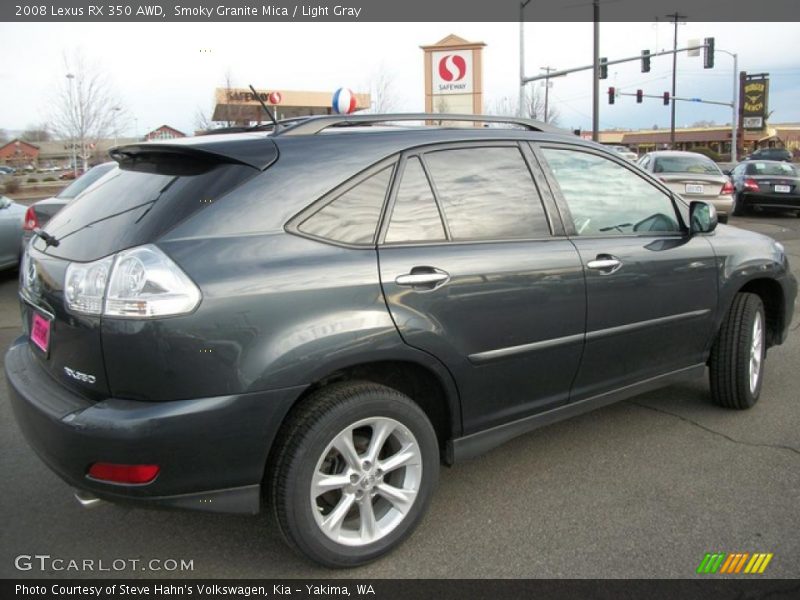 Smoky Granite Mica / Light Gray 2008 Lexus RX 350 AWD