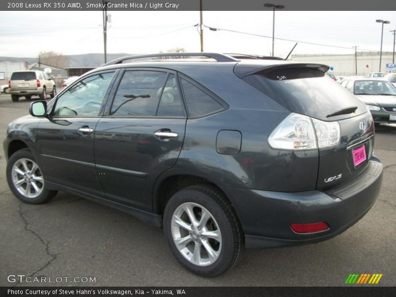 Smoky Granite Mica / Light Gray 2008 Lexus RX 350 AWD