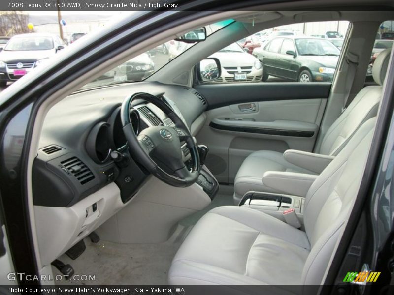 Smoky Granite Mica / Light Gray 2008 Lexus RX 350 AWD