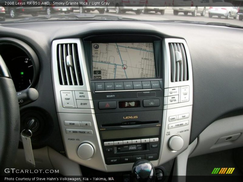 Smoky Granite Mica / Light Gray 2008 Lexus RX 350 AWD