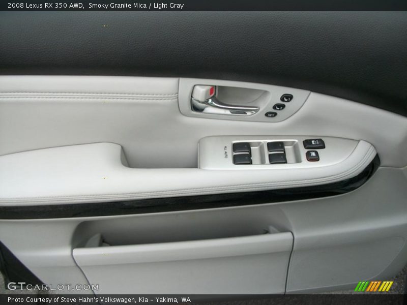 Smoky Granite Mica / Light Gray 2008 Lexus RX 350 AWD