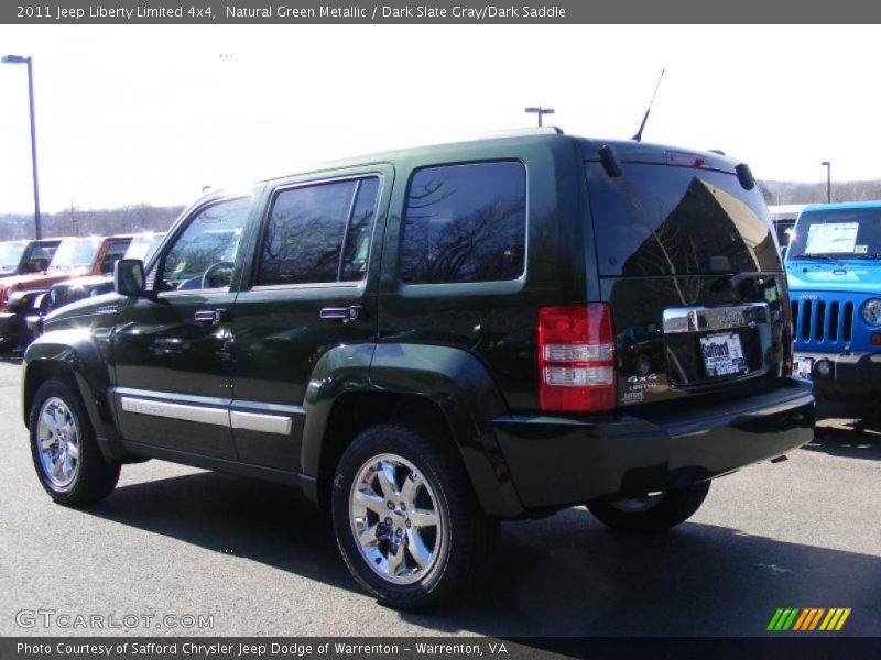  2011 Liberty Limited 4x4 Natural Green Metallic