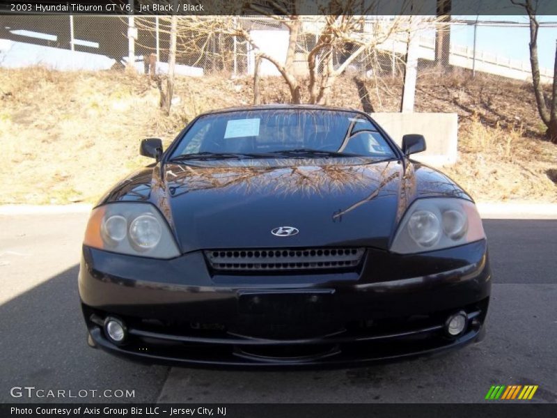 Jet Black / Black 2003 Hyundai Tiburon GT V6