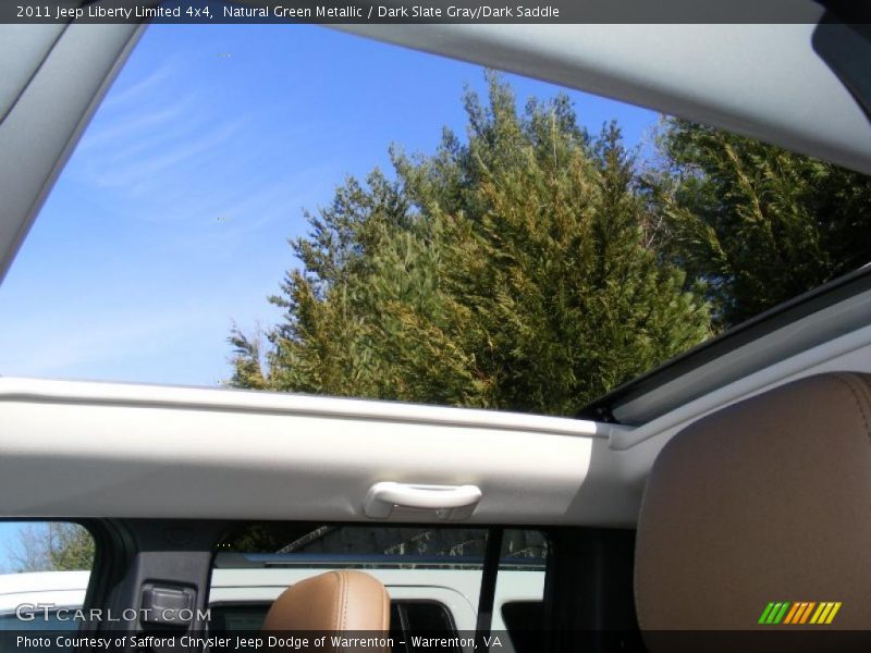 Sunroof of 2011 Liberty Limited 4x4