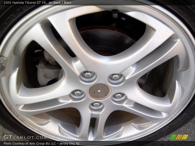 Jet Black / Black 2003 Hyundai Tiburon GT V6