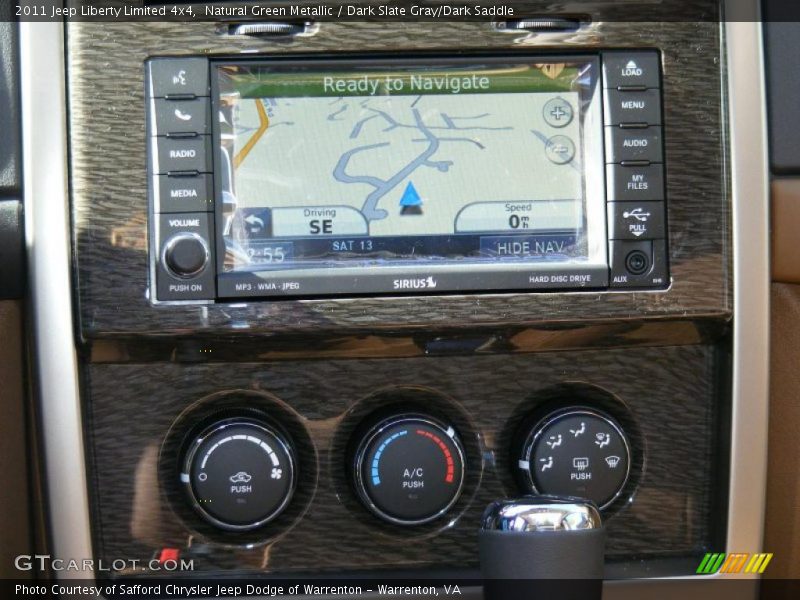 Navigation of 2011 Liberty Limited 4x4