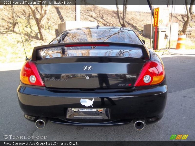 Jet Black / Black 2003 Hyundai Tiburon GT V6