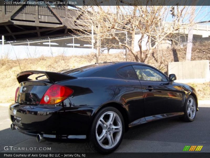 Jet Black / Black 2003 Hyundai Tiburon GT V6