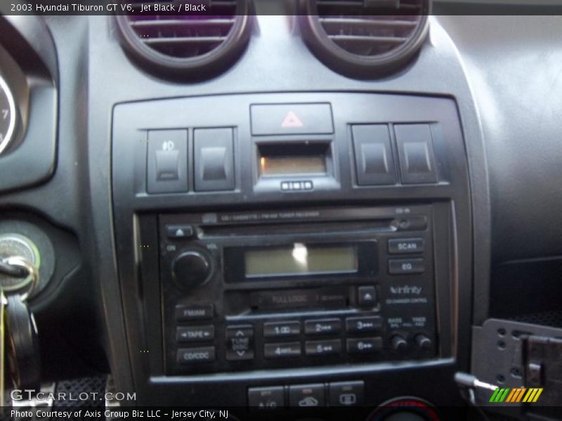 Jet Black / Black 2003 Hyundai Tiburon GT V6