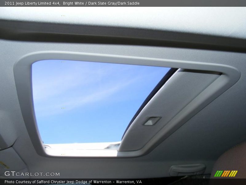 Sunroof of 2011 Liberty Limited 4x4