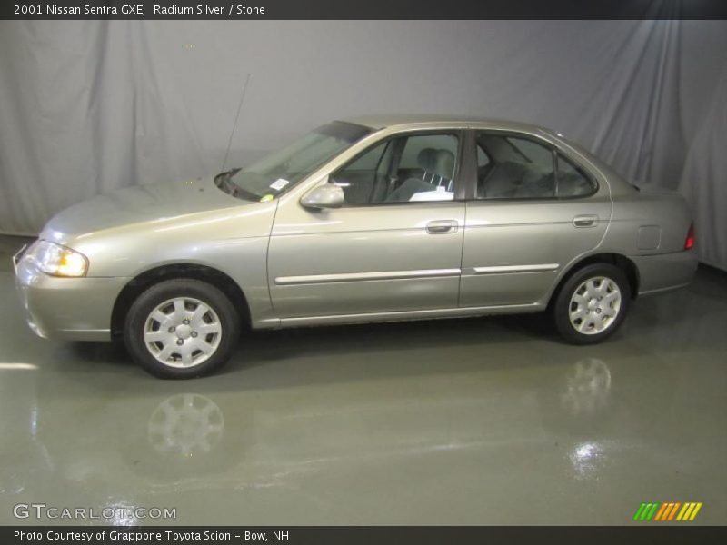 Radium Silver / Stone 2001 Nissan Sentra GXE