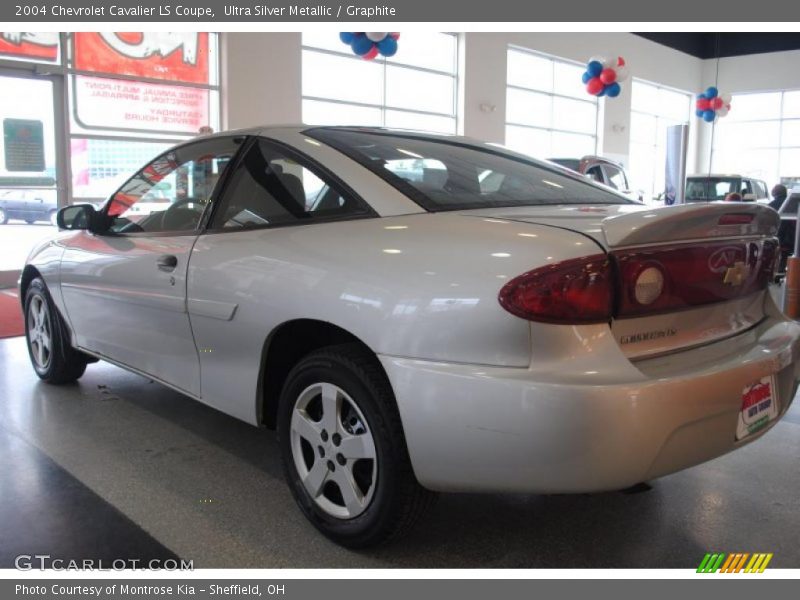 Ultra Silver Metallic / Graphite 2004 Chevrolet Cavalier LS Coupe