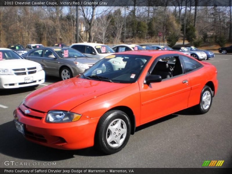 Front 3/4 View of 2003 Cavalier Coupe