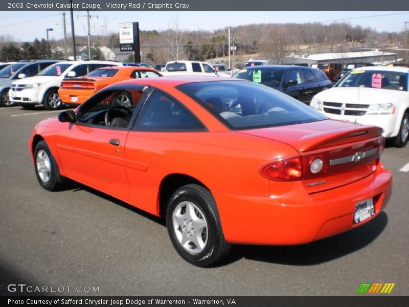  2003 Cavalier Coupe Victory Red
