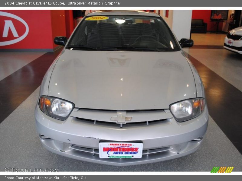 Ultra Silver Metallic / Graphite 2004 Chevrolet Cavalier LS Coupe